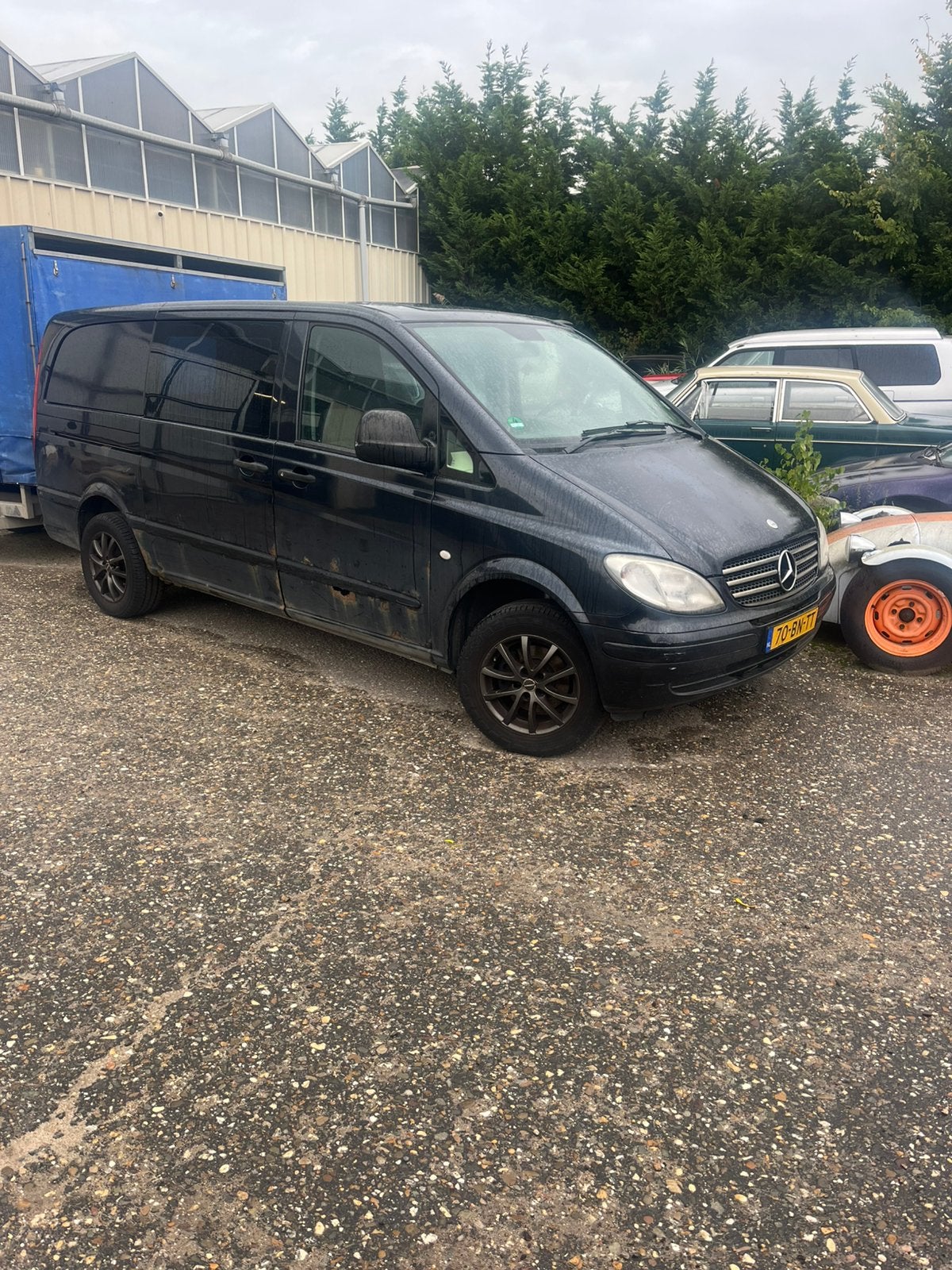 Mercedes-Benz Vito 2004, Auto's, Achterwielaandrijving, 4 cilinders, 2000 kg, Blauw