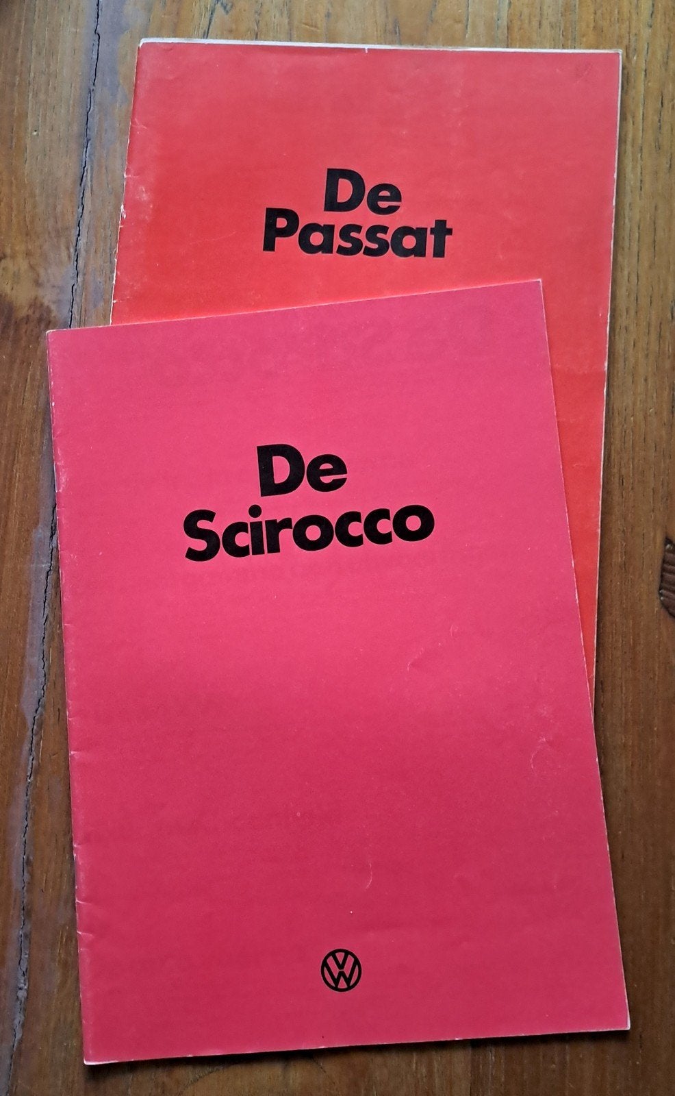 Folder Volkswagen Scirocco en Passat, Ophalen of Verzenden, Zo goed als nieuw, Volkswagen