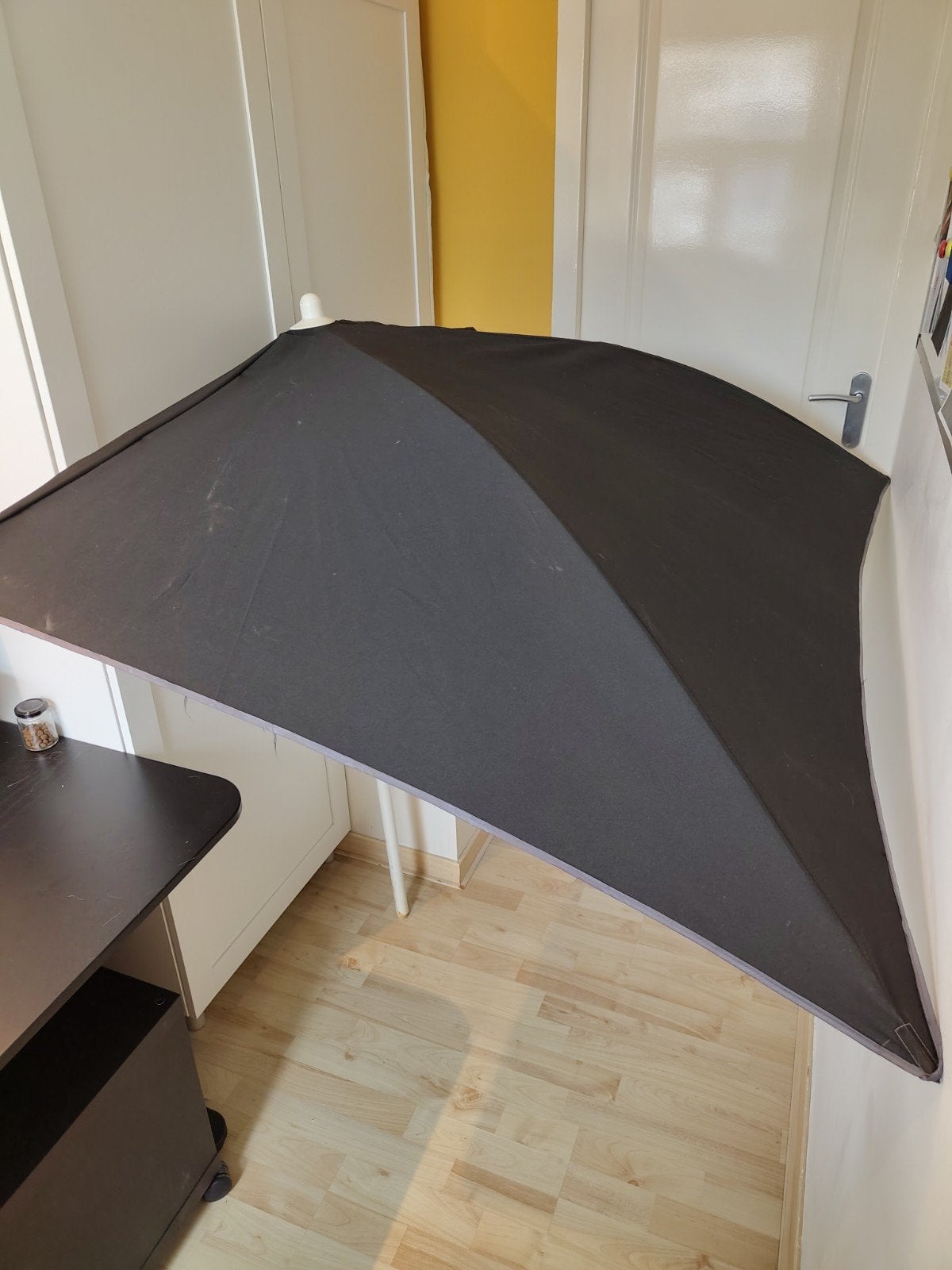 IKEA Fliso parasol - Zwart, Ophalen