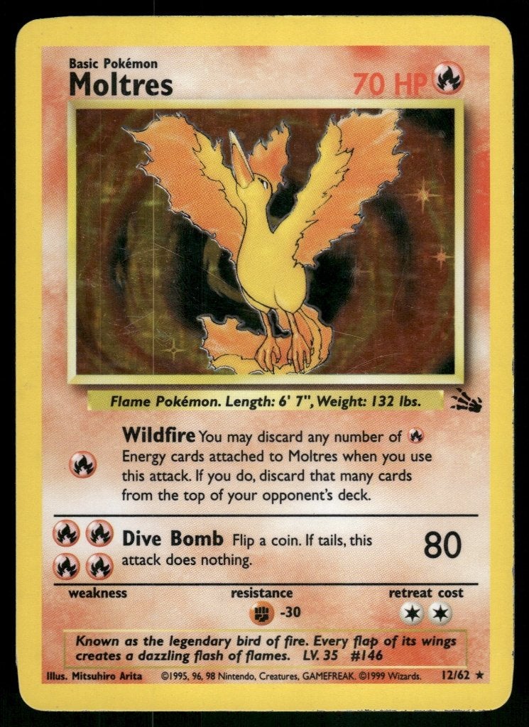 Moltres 12/62 - Fossil (EX), Verzenden, Gebruikt