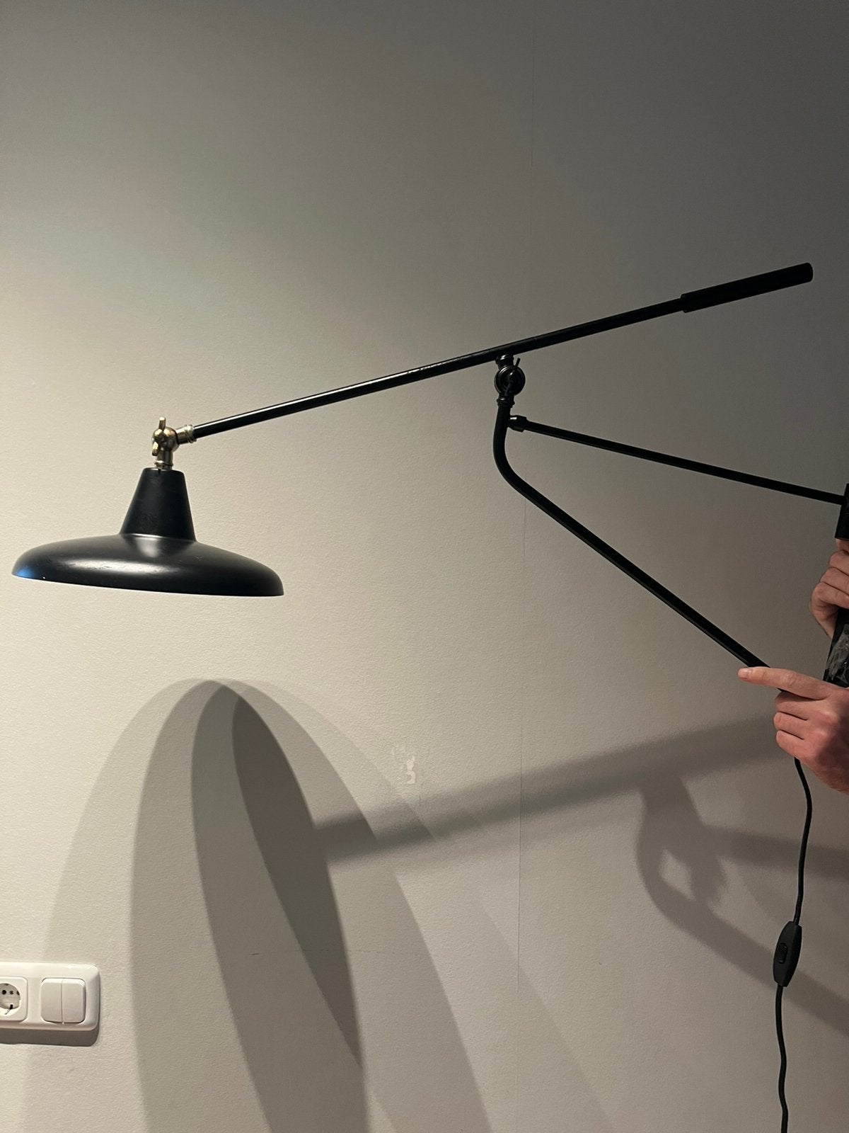 Dutchbone hector wandlamp, Ophalen, Zo goed als nieuw
