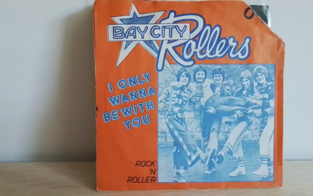 Bay City Rollers- i only wanna be with you, Cd's en Dvd's, Vinyl Singles, Ophalen of Verzenden, Gebruikt, Pop