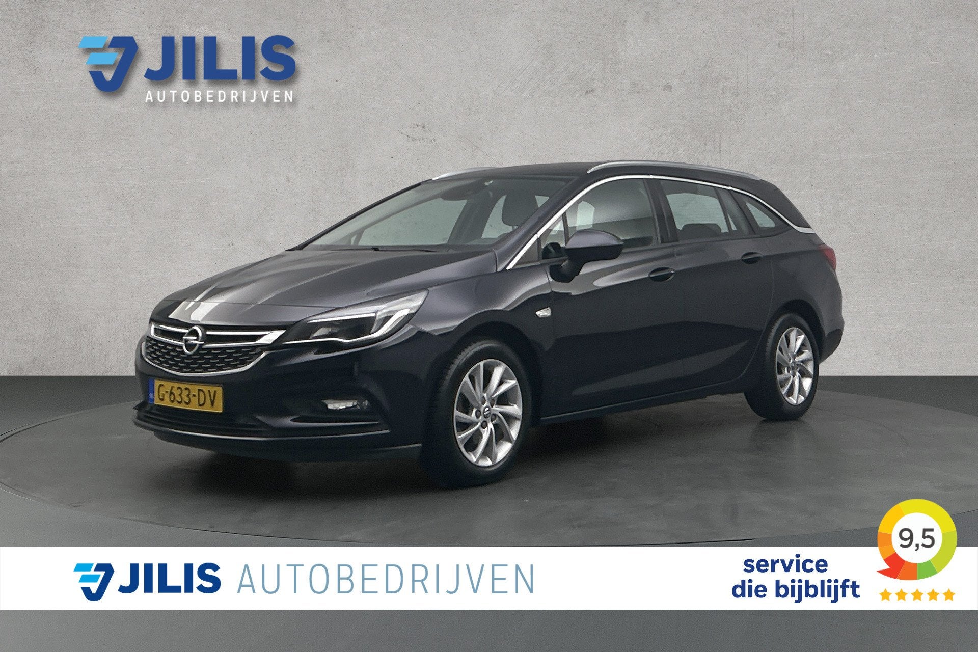 Opel Astra Sports Tourer 1.0 Turbo | Camera | Trekhaak | Nav, Auto's, Gebruikt, 1178 kg, Met garantie (alle), Blauw