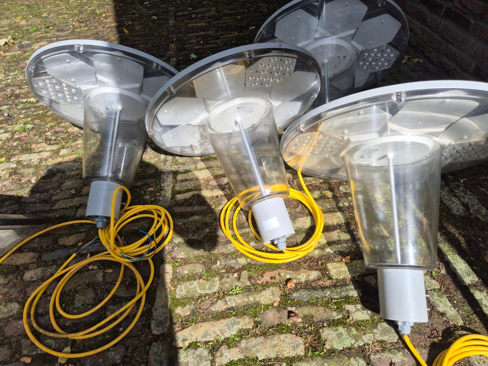 4 x Philips Town Guide Led armatuur paaltop  type BDP 103, Led-lamp, E27 (groot), Zo goed als nieuw, 10 tot 30 watt