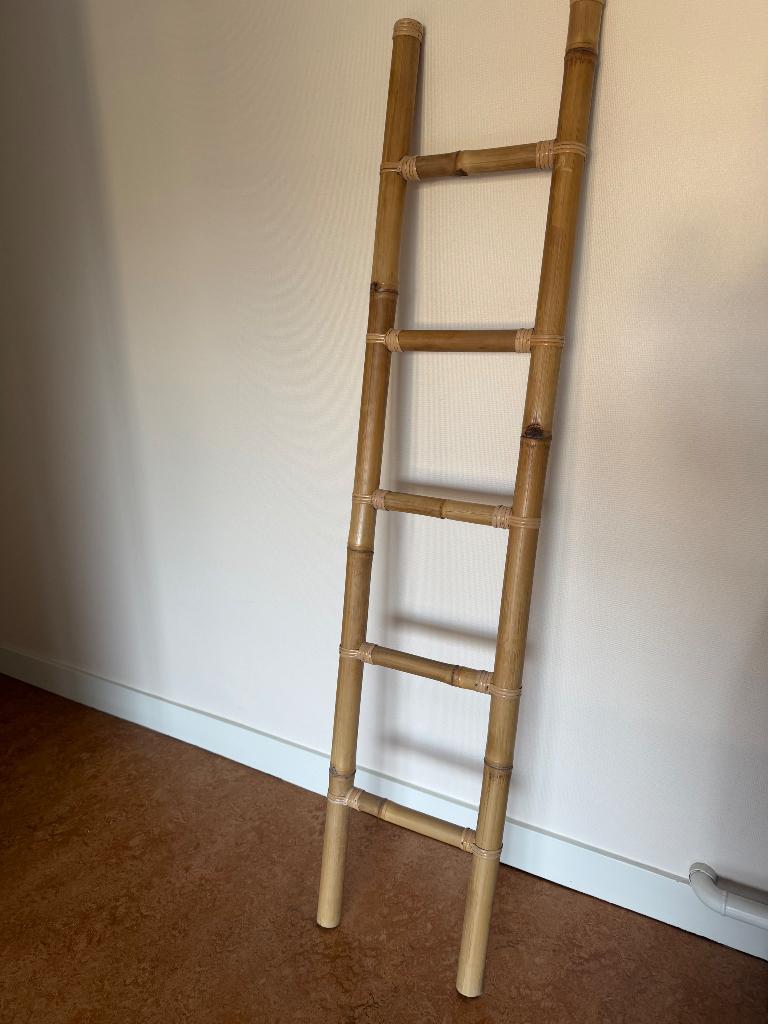 Design bamboe  decoratieve ladder, Ophalen, Zo goed als nieuw
