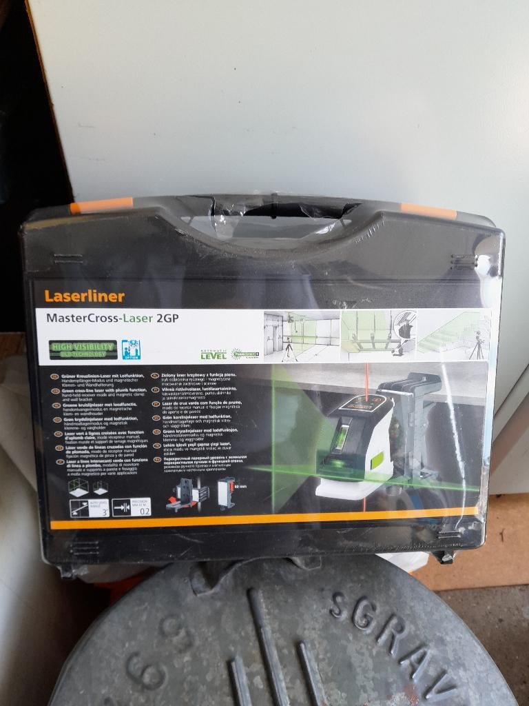 MasterCross Laser  2GP  Groen, Doe-het-zelf en Verbouw, Meetapparatuur, Ophalen of Verzenden, Nieuw, Overige meters