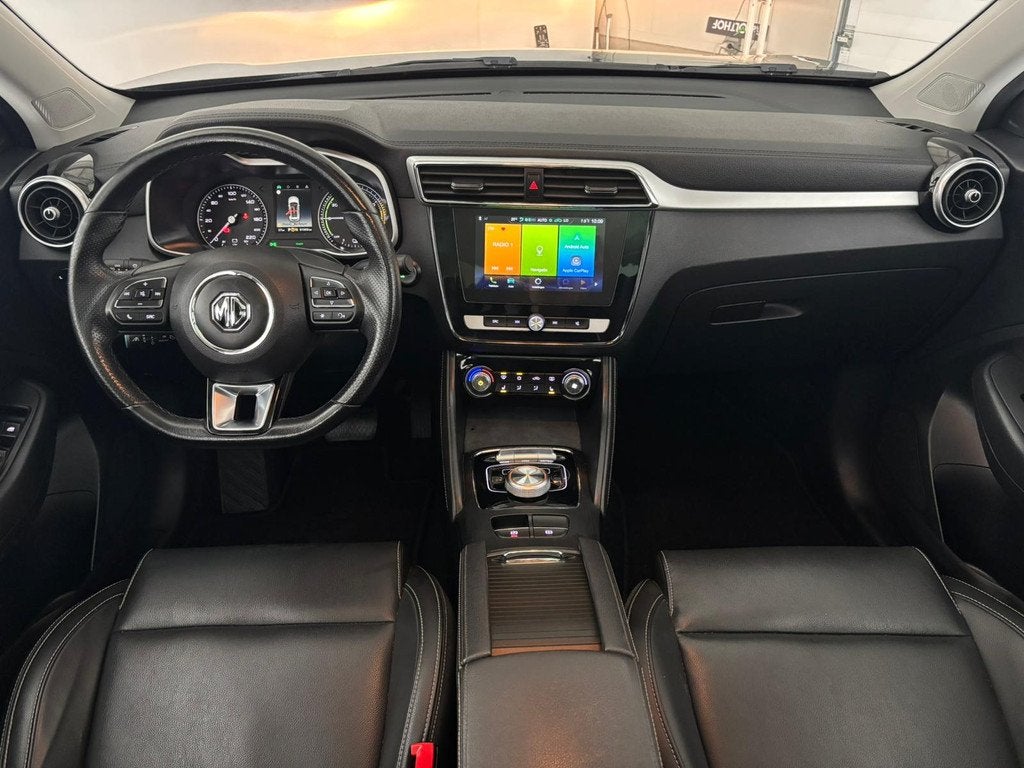 MG Mg Zs EV Luxury 45 kWh | PANO-DAK | CARPLAY | (bj 2021), Gebruikt, 143 pk, 1507 kg, Leder