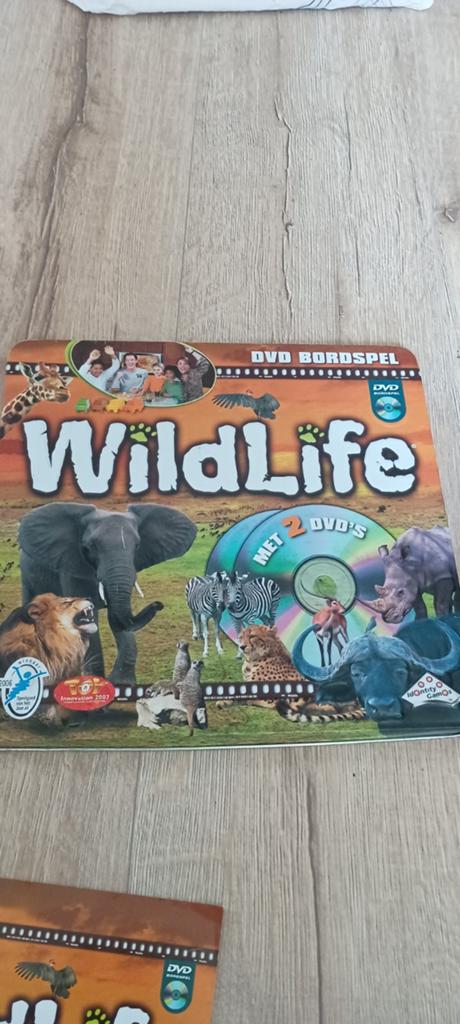 Wildlife DVD bordspel, Hobby en Vrije tijd, Gezelschapsspellen | Bordspellen, Ophalen