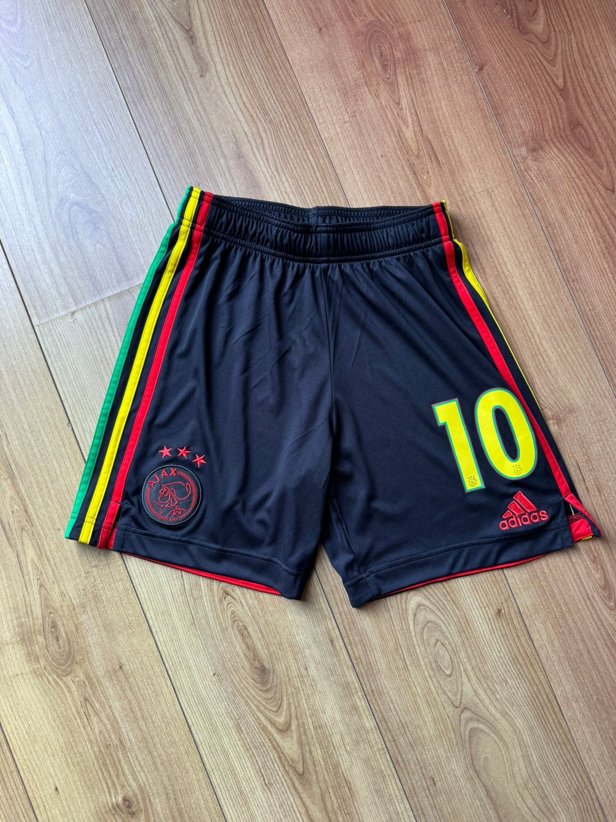 Voetbalbroekje Ajax three little birds Bob Marley Tadic #, Ophalen of Verzenden, Zo goed als nieuw, Voetbal