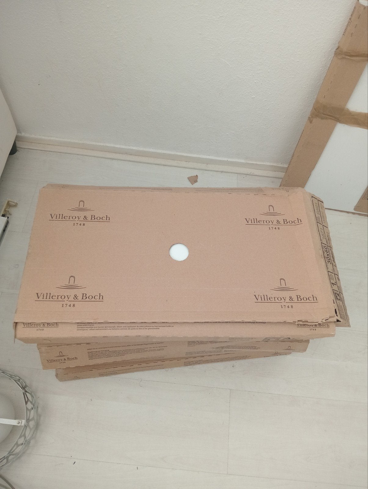 Villeroy & Boch wit/crème 30x60cm tegels nieuw, Nieuw, Ophalen of Verzenden, Minder dan 5 m², 20 tot 40 cm