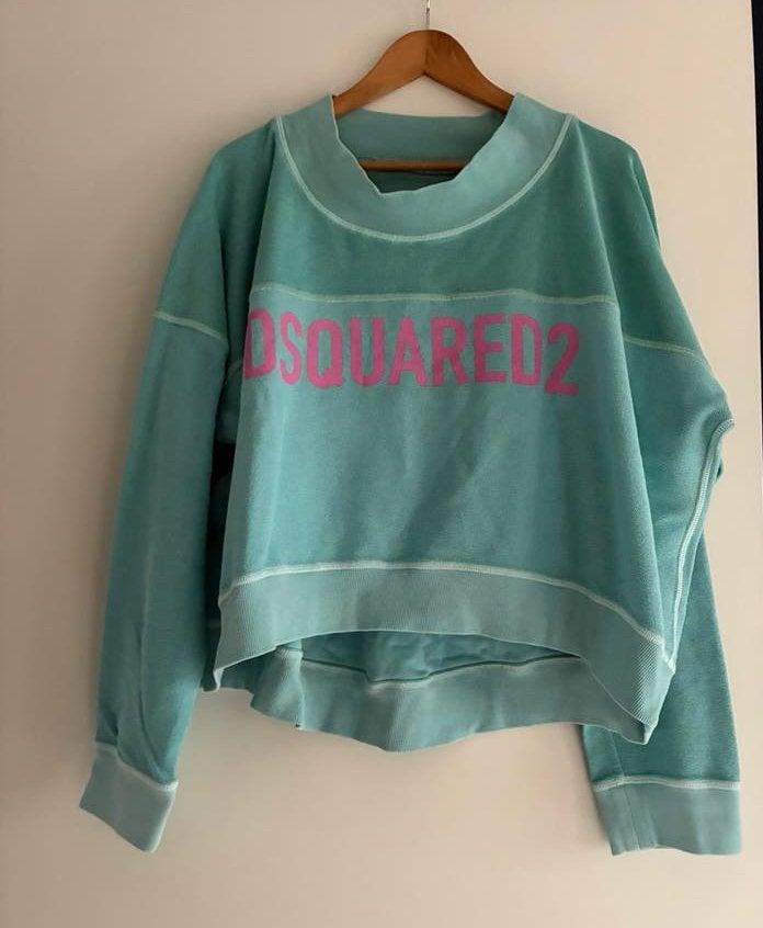 Dsquared2 logo brand sweater mt. M nieuw!, Ophalen of Verzenden, Zo goed als nieuw, Maat 38/40 (M), Overige kleuren