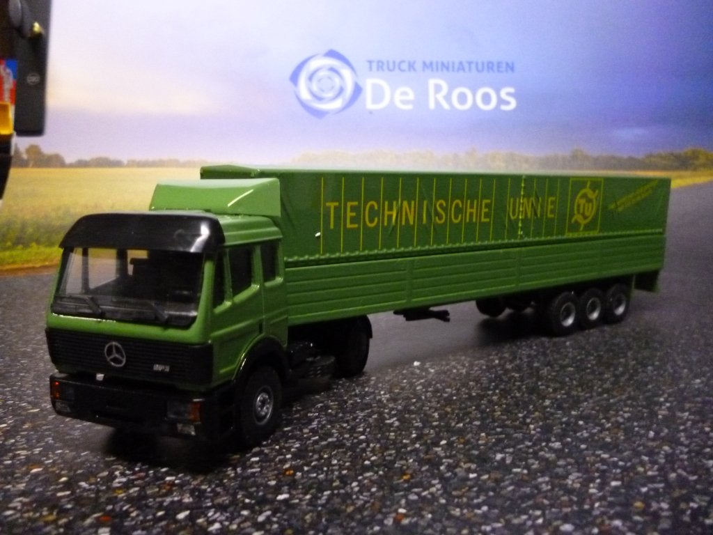 Mercedes SK Technische Unie, Ophalen of Verzenden, Zo goed als nieuw, Bus of Vrachtwagen, Lion Toys
