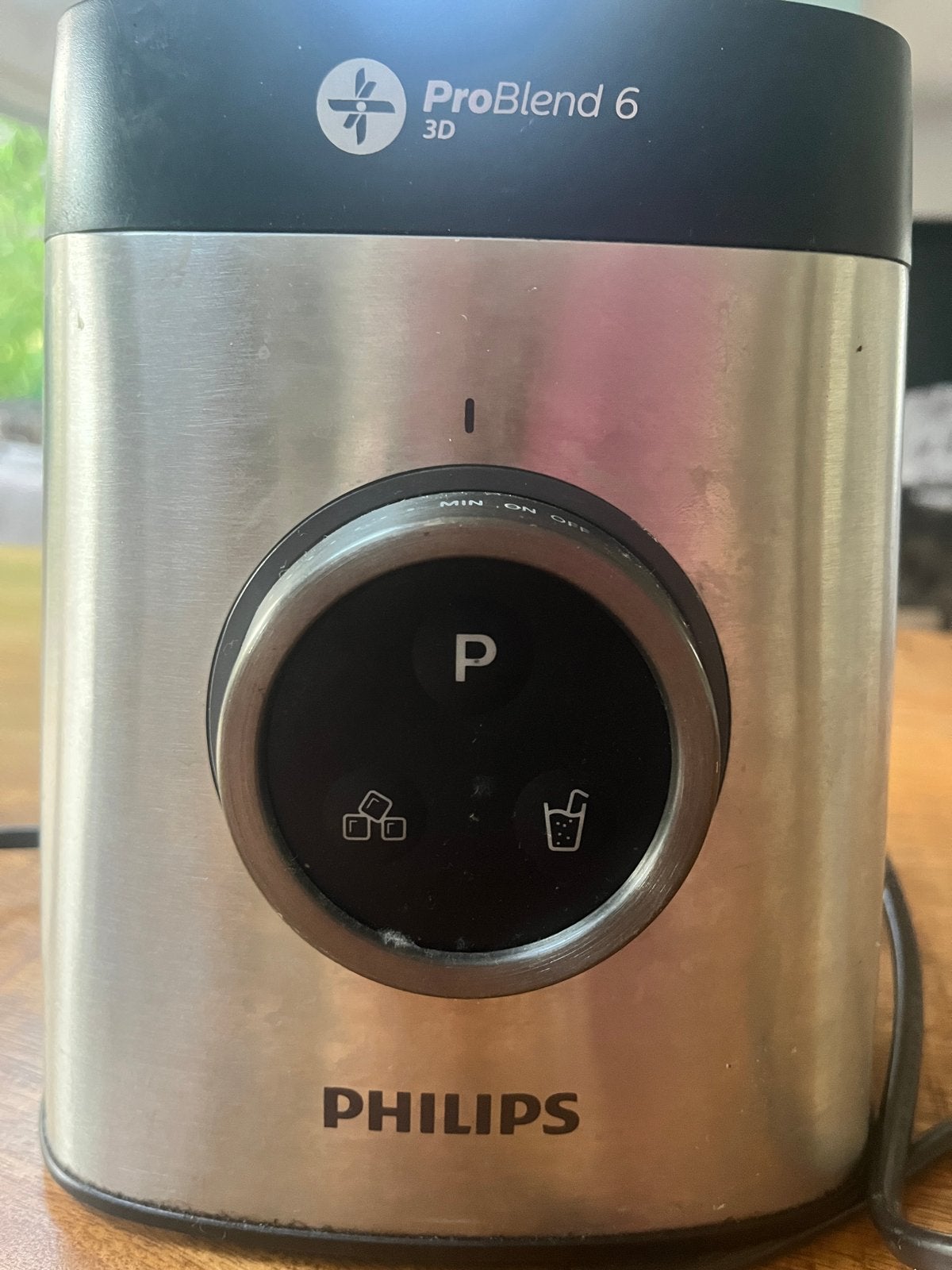 Philips ProBlend 6 3D blender onderstel (zonder kan), Witgoed en Apparatuur, Blenders, Ophalen of Verzenden, Gebruikt, Blender-accessoire
