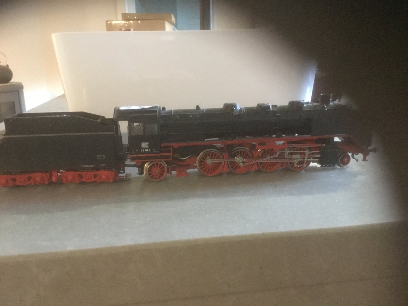 Märklin Stoomlocomotief DB 41 001 - met telex koppeling, Wisselstroom, Gebruikt, Locomotief, Ophalen of Verzenden