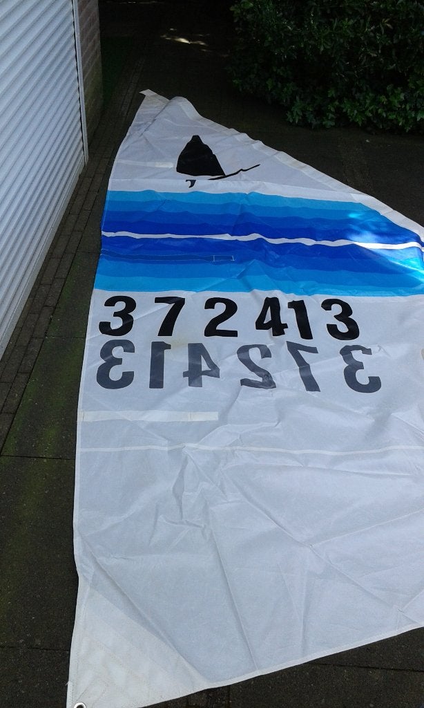 Windsurfer Ten Cate surfplank, Watersport en Boten, Windsurfen, Gebruikt, Met mast, Plank, Ophalen