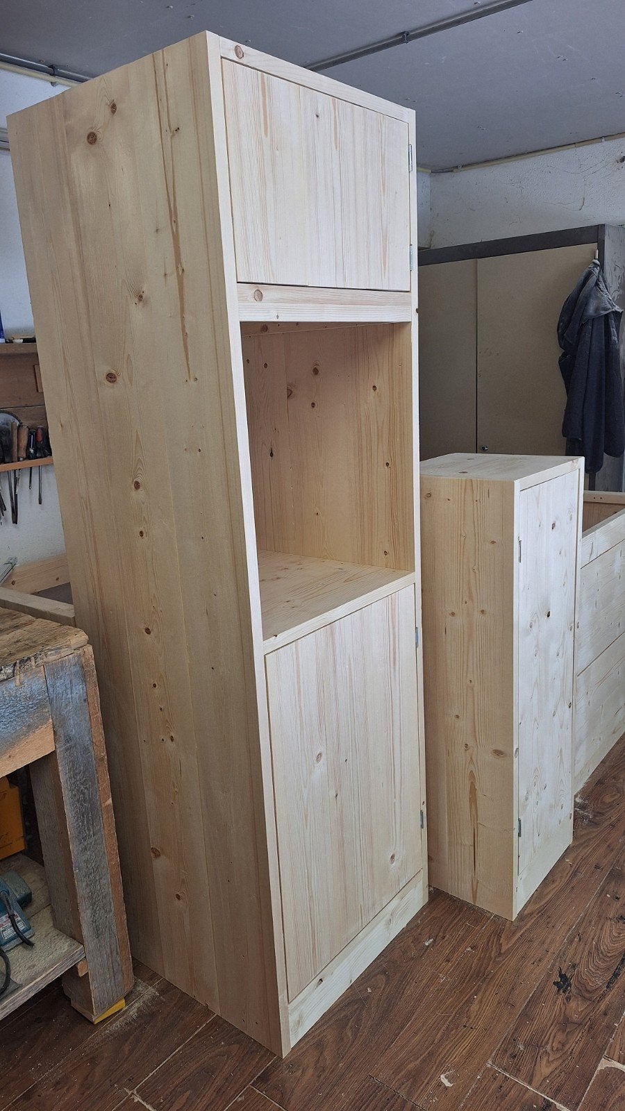 keukenkasten van terug gedroogd en geschaafd hout, Huis en Inrichting, Ophalen of Verzenden, Nieuw