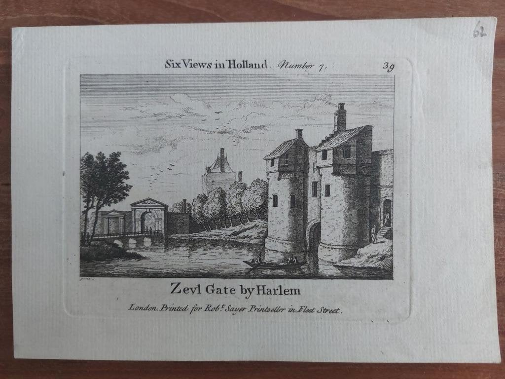 62 / Zeyl Gate by Harlem - Zeyl poort te Haarlem, Ophalen of Verzenden