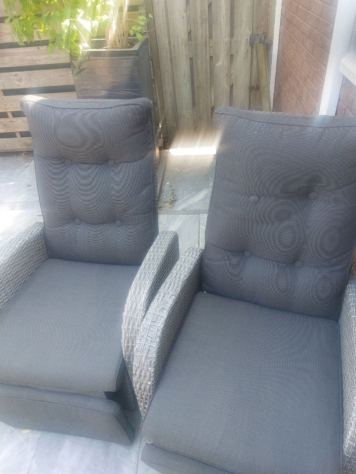 kussens voor buitenstoelen, Ophalen, Zo goed als nieuw