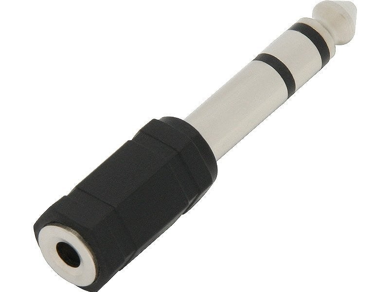 verloopstekker Jack 6,3mm naar 3,5mm jack, Audio, Tv en Foto, Audiokabels en Televisiekabels, Gebruikt, Overige kabels, Minder dan 2 meter