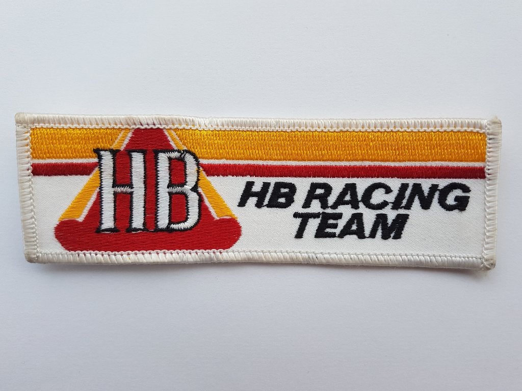 HB racing team patch badge opnaai embleem Audi suzuki, Ophalen of Verzenden, Nieuw, Motoren