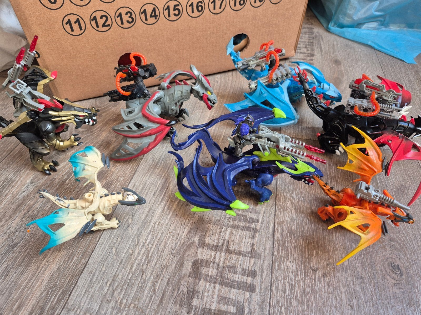 Draken figuren set, Ophalen of Verzenden