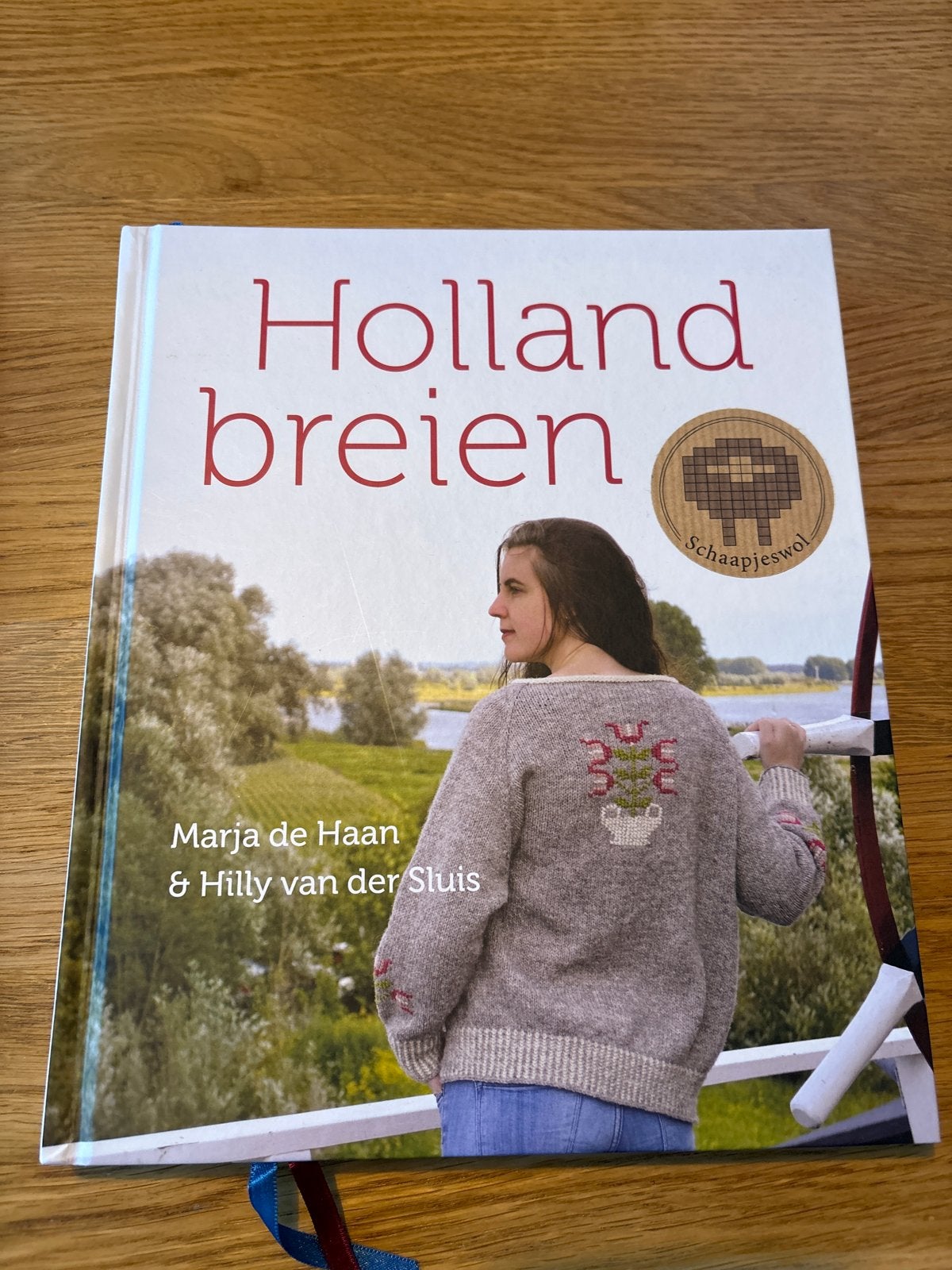 Holland breien - Marja de Haan & Hilly van der Sluis, Hobby en Vrije tijd, Ophalen of Verzenden, Zo goed als nieuw, Breien, Patroon of Boek