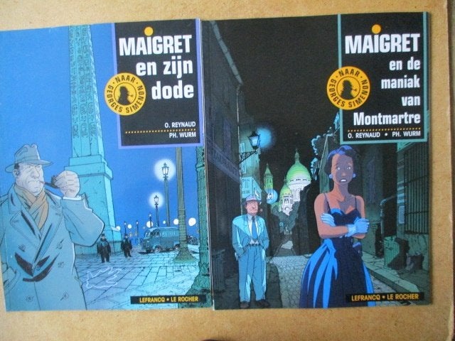 adv7937 maigret, Boeken, Stripboeken, Gelezen, Eén stripboek, Ophalen