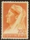 Suriname NVPH nr 170 postfris Koningin Wilhelmina 1936, Ophalen of Verzenden, Postfris