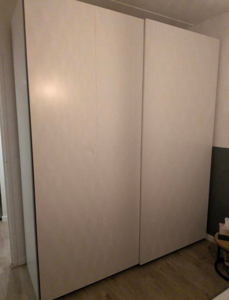 Grote kledingkast met schuifdeuren, Ophalen, Gebruikt, 200 cm of meer, 150 tot 200 cm