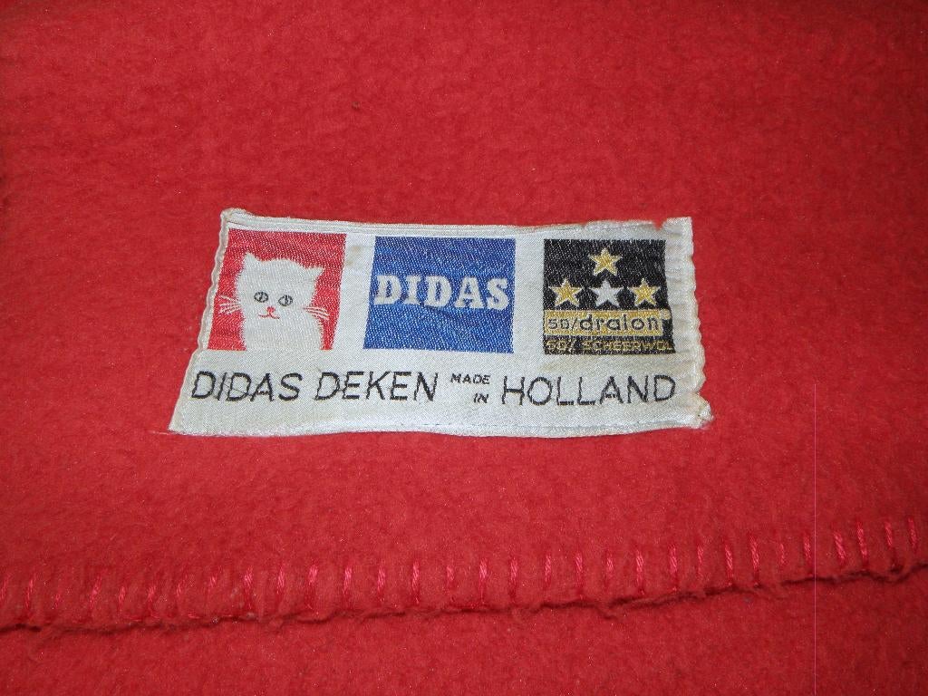 Warme Didas deken 160 x 220 cm - 50% wol/50% dralon, Tweepersoons, Ophalen of Verzenden, Rood, Deken of Dekbed