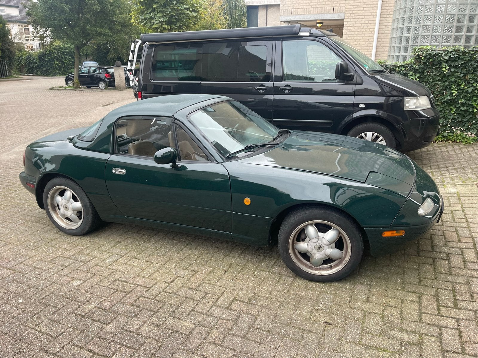 Mazda MX-5 1.6 I 1995 Groen, Auto's, Achterwielaandrijving, 4 cilinders, Handgeschakeld, MX-5