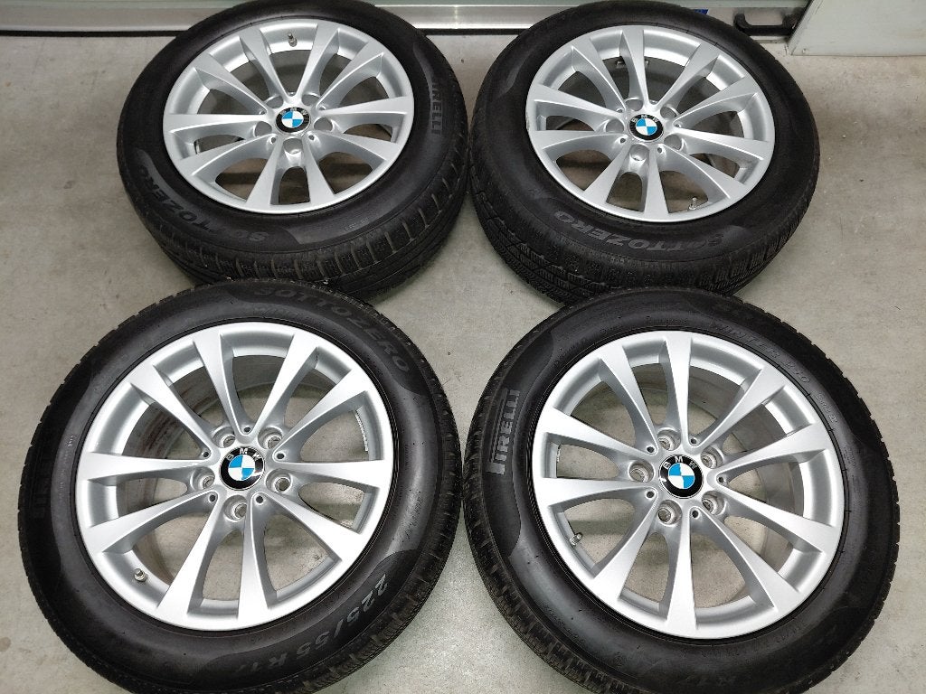 17 inch velgen met winterbanden BMW 3-serie GT F34, Auto diversen, Ophalen