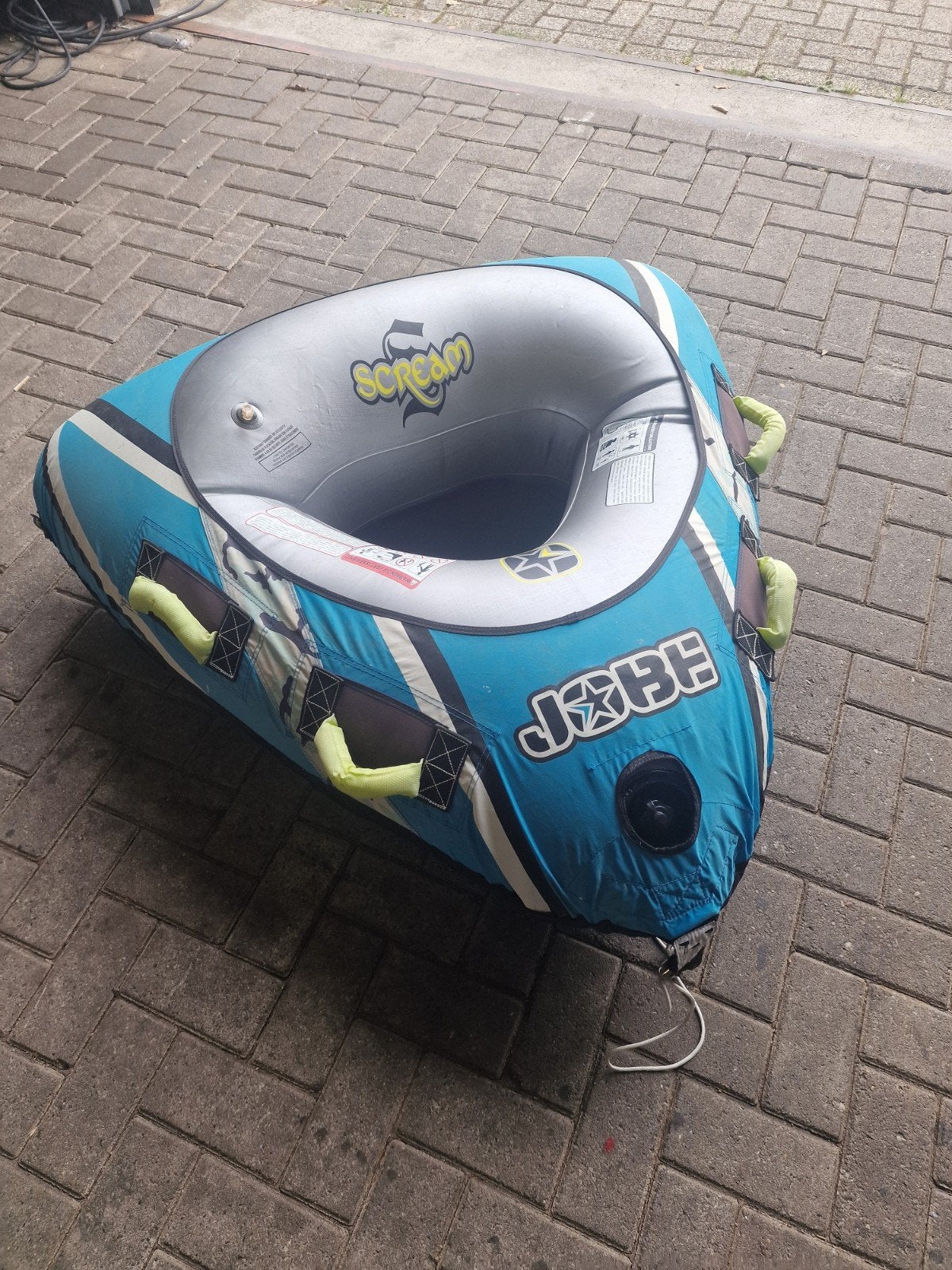 Jobe Scream 1P funtube, Watersport en Boten, Ophalen, Gebruikt, Funband of Funtube