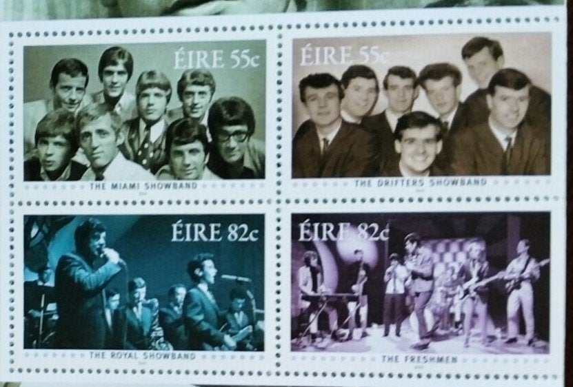 13-07 Ierland MI 1948A+1951A+1949D+1950D postfris, Postzegels en Munten, Postzegels | Europa | UK, Verzenden, Postfris