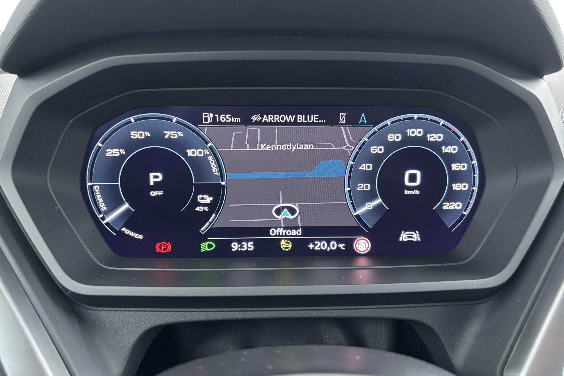 Audi Q4 e-tron 50 quattro Advanced edition 77 kWh Premium el, Automaat, Stof, Zwart, Origineel Nederlands