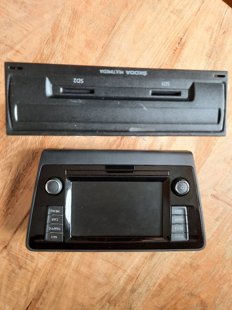 Orig. Škoda Rapid Amundsen MIB2 Navigatie Multimedia Complee, Ophalen of Verzenden