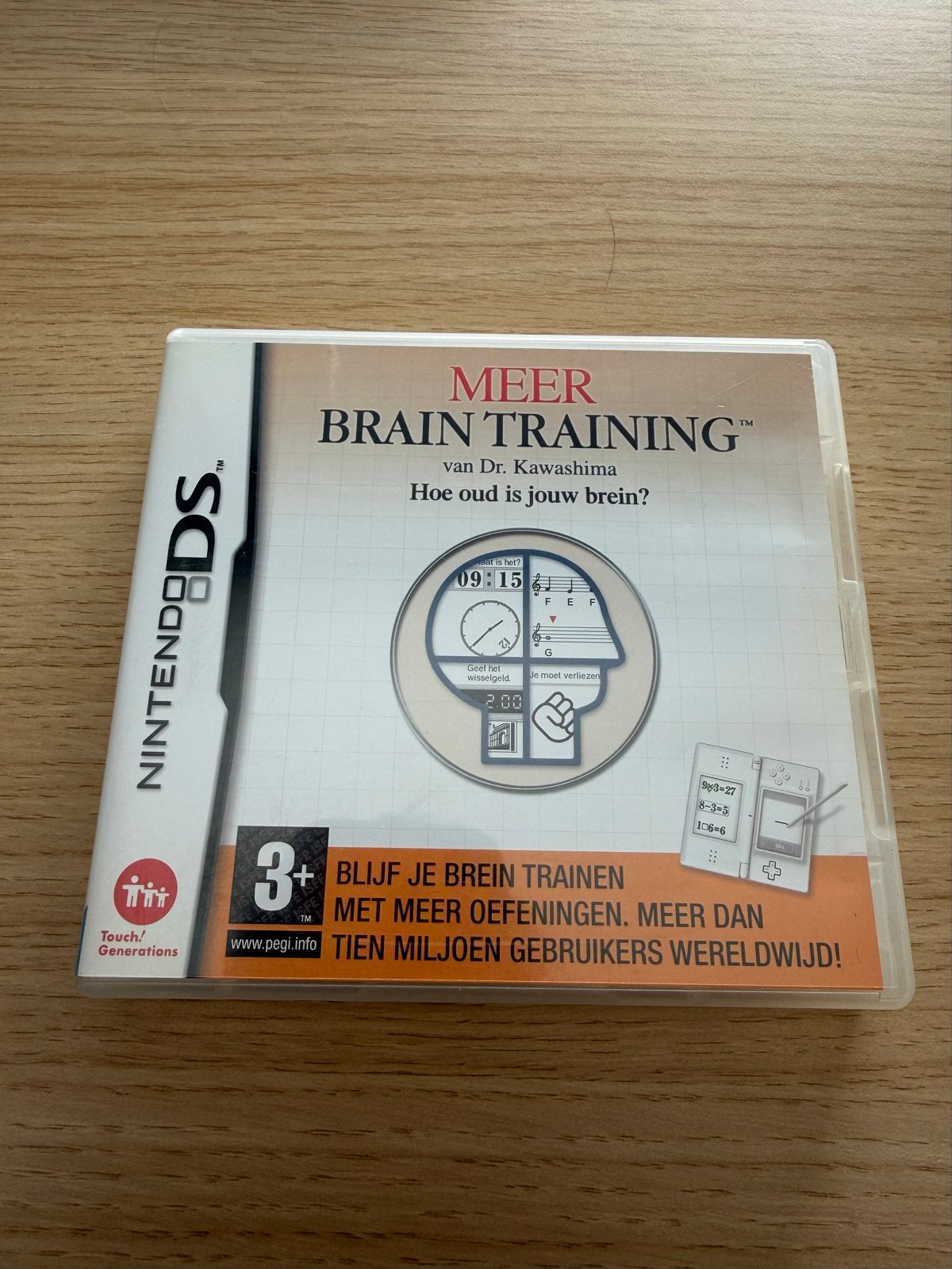 Meer Brain Training Nintendo DS - Train je brein!, Puzzel en Educatief, Gebruikt, 1 speler, Ophalen of Verzenden