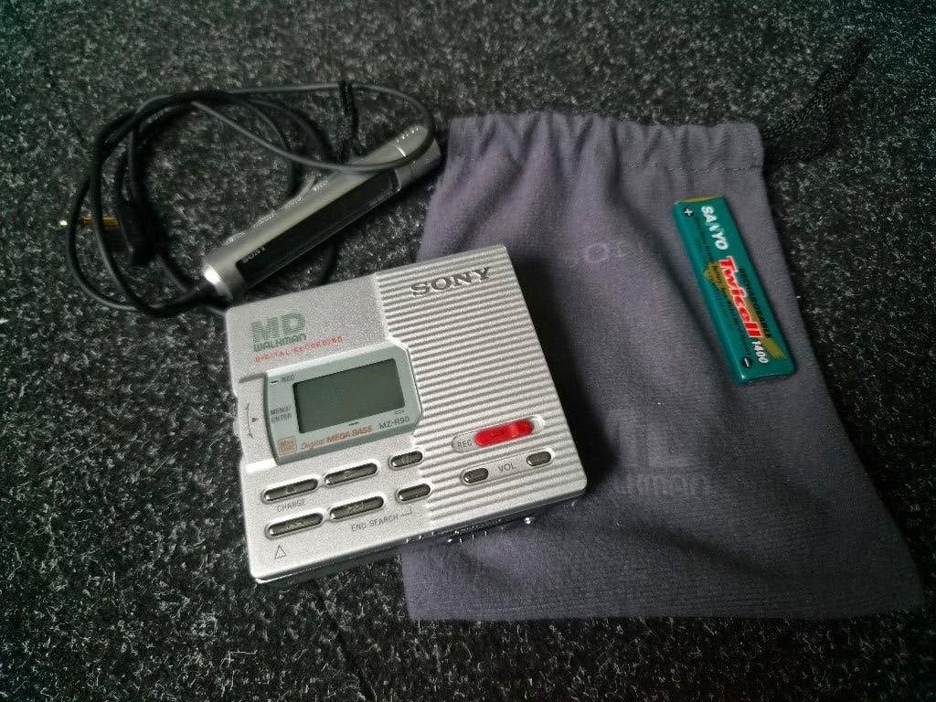 Sony MZ-R90 MD minidisk speler recorder zgan, Ophalen of Verzenden, Minidisc-recorder