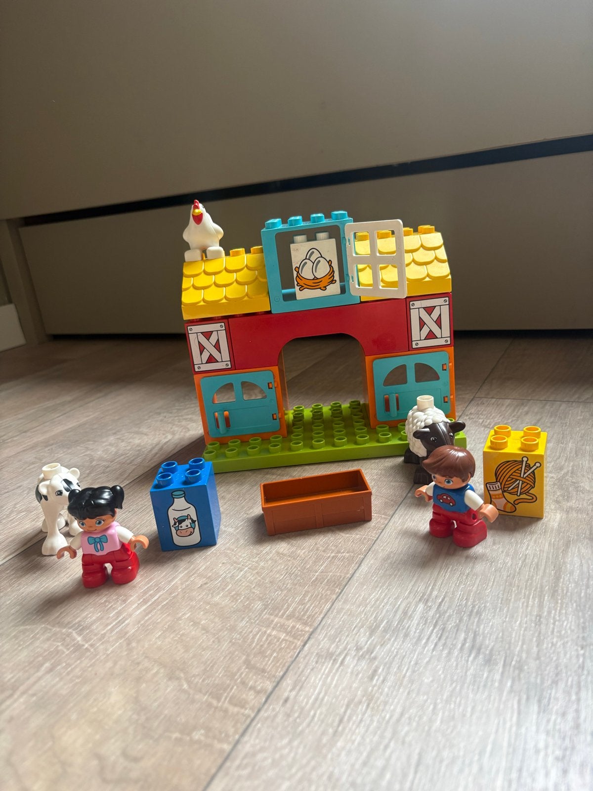 Lego Duplo ‘Mijn eerste boerderij’ 10617, Inclusief minifiguren, Gebruikt, Ophalen of Verzenden, Duplo