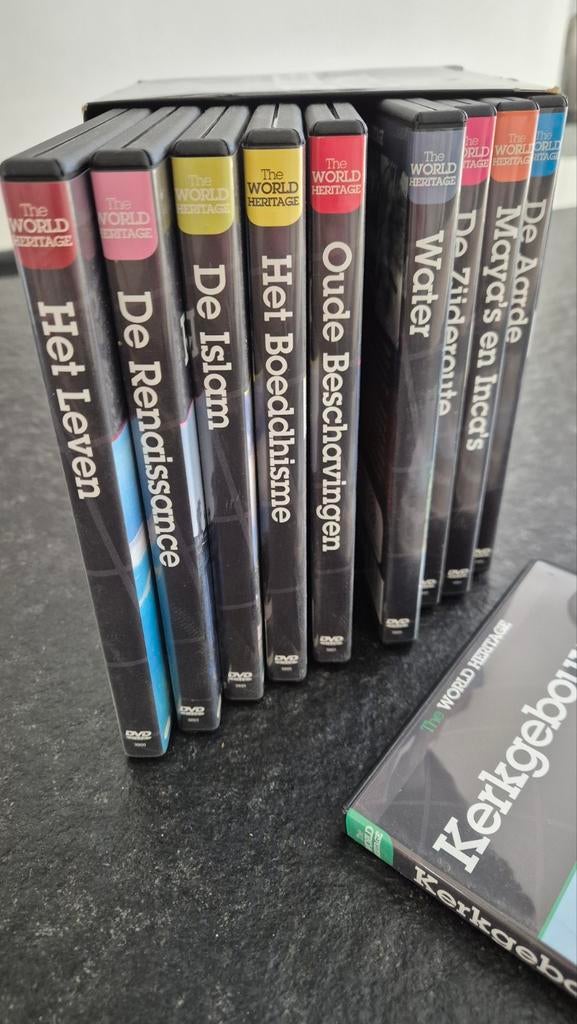 Dvd-serie 'The World Heritage' - Complete Boxset, Gebruikt, Alle leeftijden, Boxset, Ophalen of Verzenden