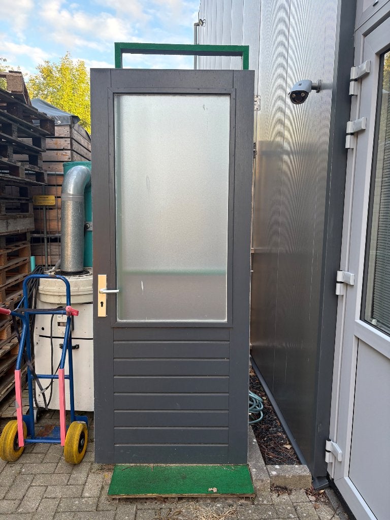 Buitendeur, Doe-het-zelf en Verbouw, Ophalen, Gebruikt, 80 tot 100 cm, 215 cm of meer