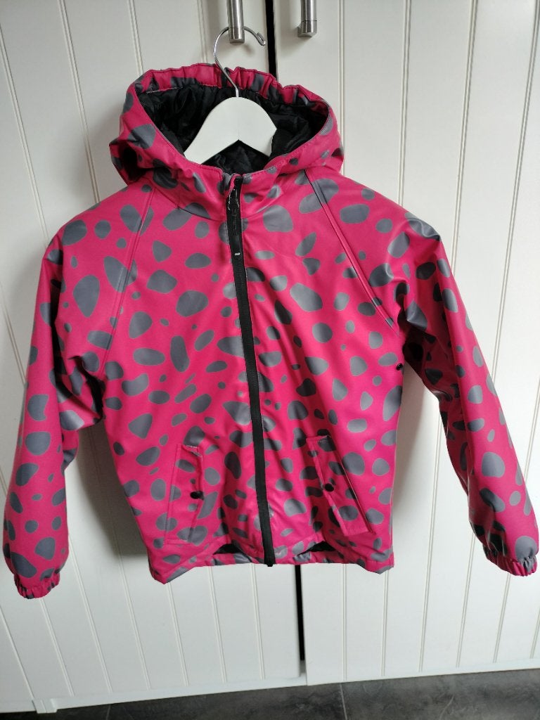 Z.g.n. regenjas mountain peak maat 128, Kinderen en Baby's, Kinderkleding | Maat 128, Ophalen, Meisje, Zo goed als nieuw, Scapino