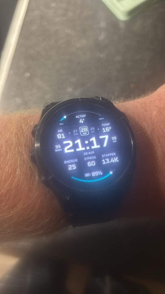 Garmin Fenix 8 47mm AMOLED GPS Smartwatch – aankoopbon, Ophalen, Gebruikt, Zwart, Waterdicht