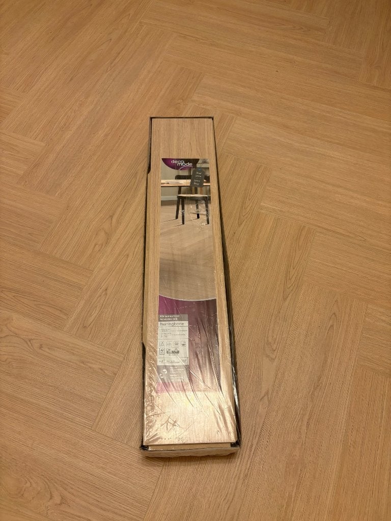 Visgraat laminaat, Ophalen, 50 tot 150 cm, Nieuw, 10 m² of meer