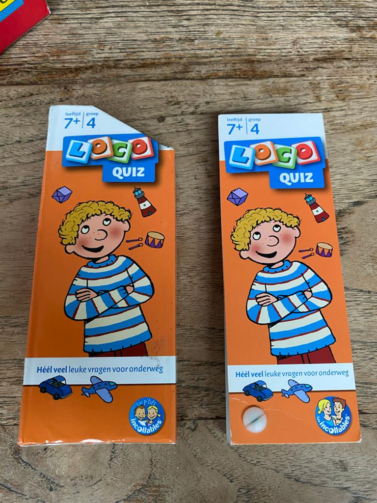 Loco Quiz voor onderweg - geoep 4 ( 7+), Ophalen of Verzenden, Zo goed als nieuw