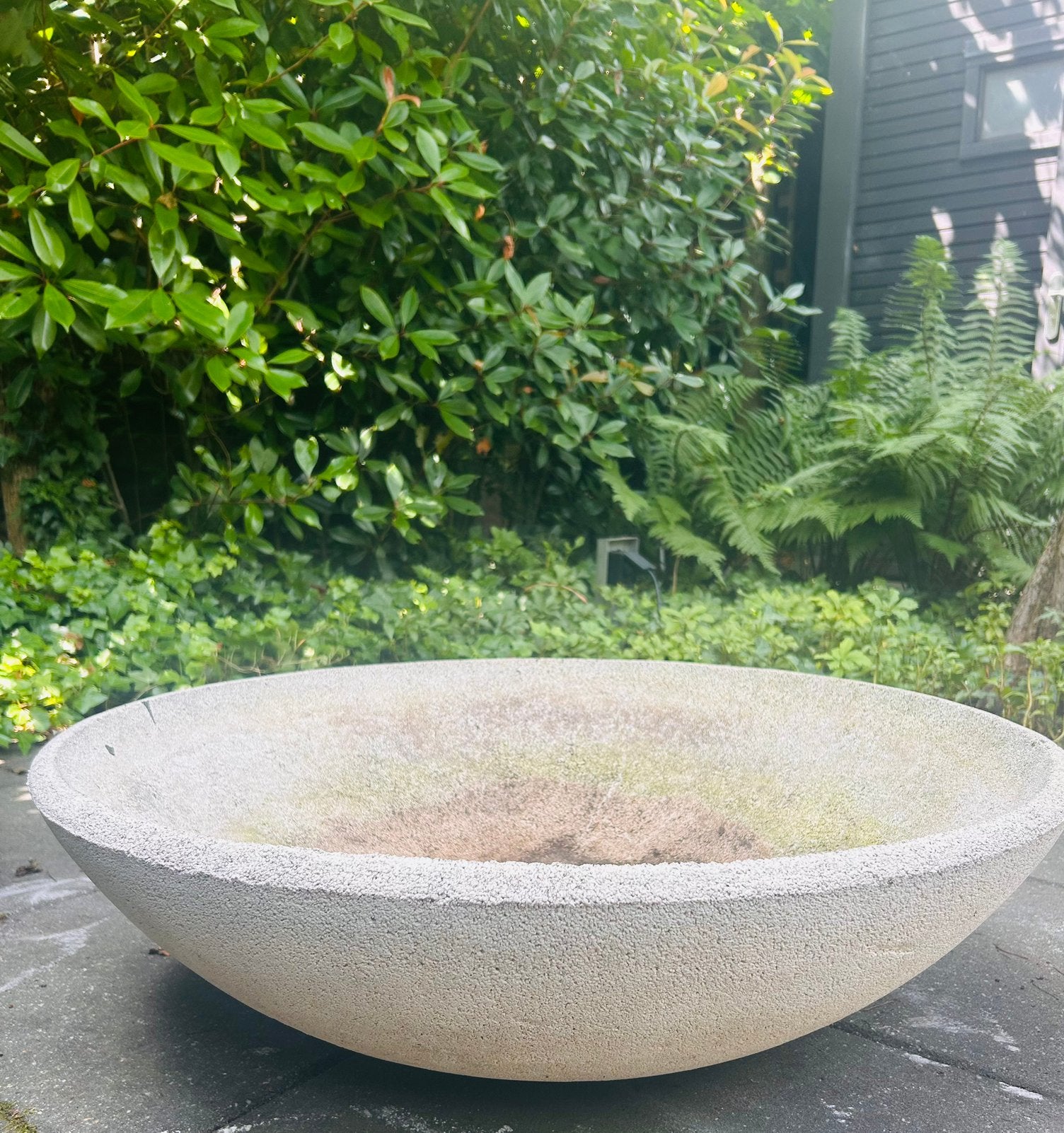 Plantenschaal beton, Ophalen, Zo goed als nieuw, Rond, Minder dan 30 cm