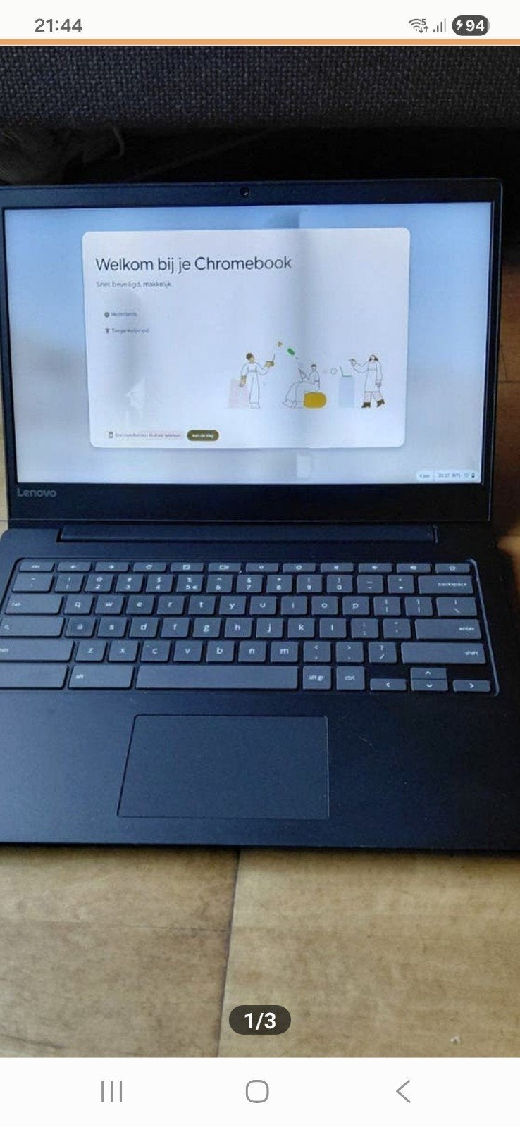 Lenovo Chromebook S330 in goede conditie, Computers en Software, Chromebooks, Ophalen, 14 inch, 4 GB of minder, Zo goed als nieuw