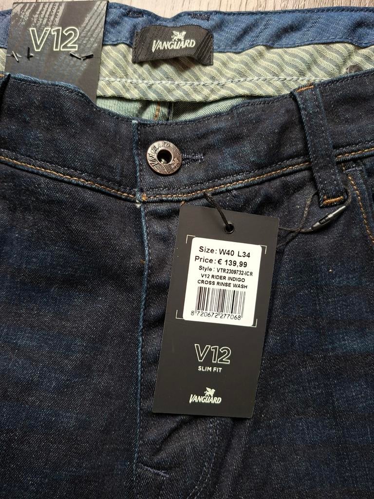 VANGUARD V12 slimfit jeans W40 L34 3 voor €149,95, Blauw, Nieuw, Ophalen of Verzenden, Vanguard