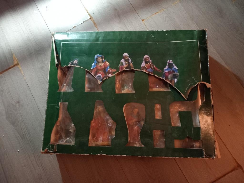 kerststal figuren, Diversen, Kerst, Ophalen of Verzenden, Gebruikt