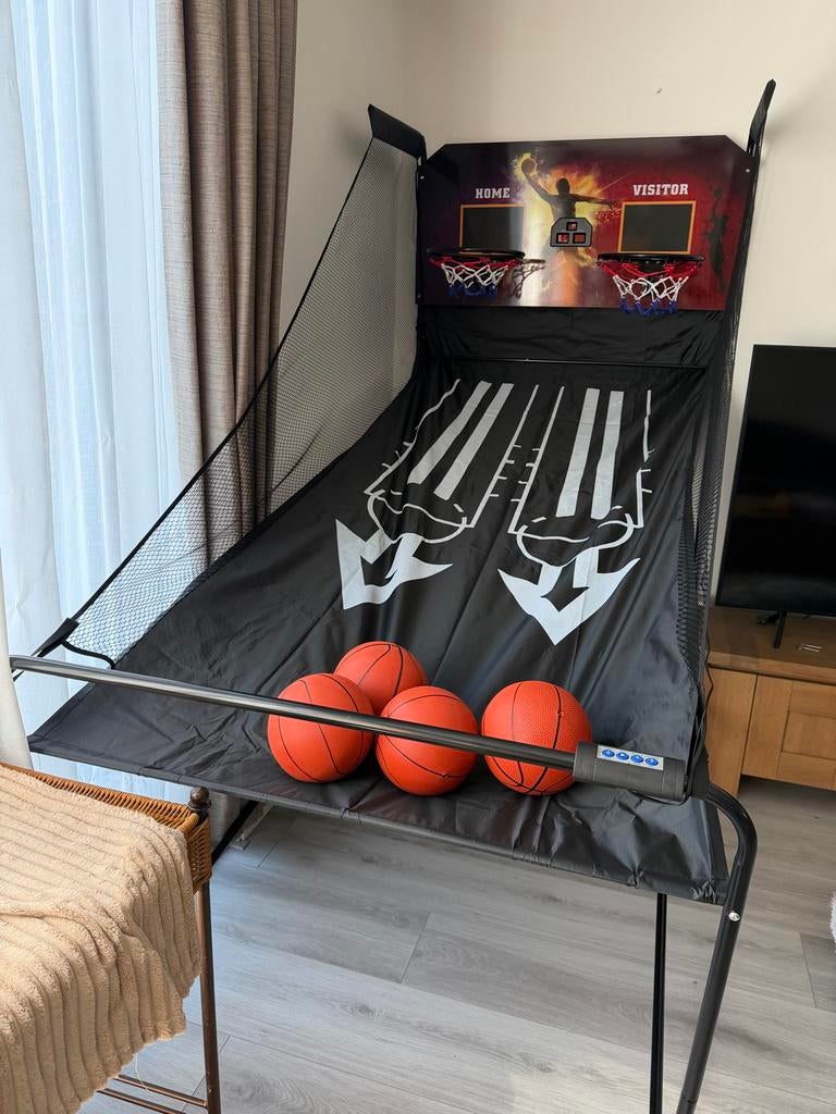 Pegasi Basketbal Arcade Game - met puntenteller, Ophalen, Zo goed als nieuw, Ring, Bord of Paal